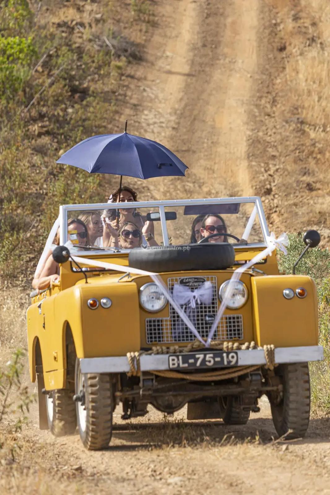 Land Rover casamento